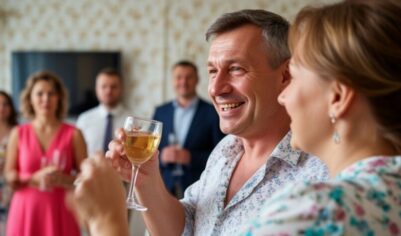 На празднике муж благодарил всех, кроме жены, которая его устроила. Её терпение лопнуло.